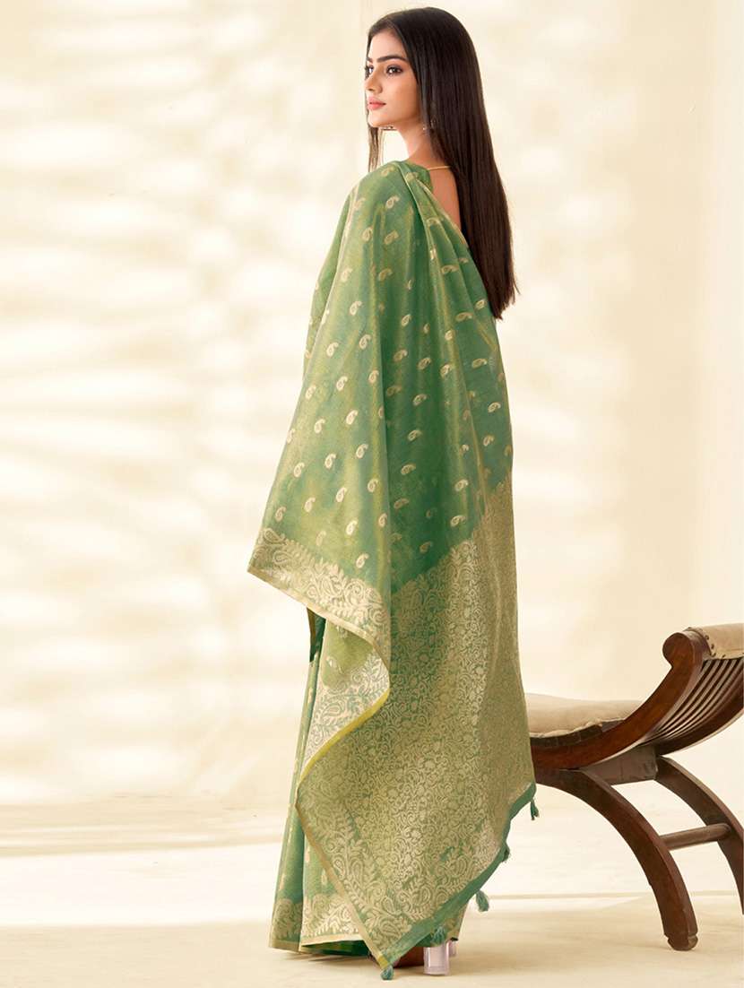 women self design southern silk saree with blouse - 22340760 -  Standard Image - 1