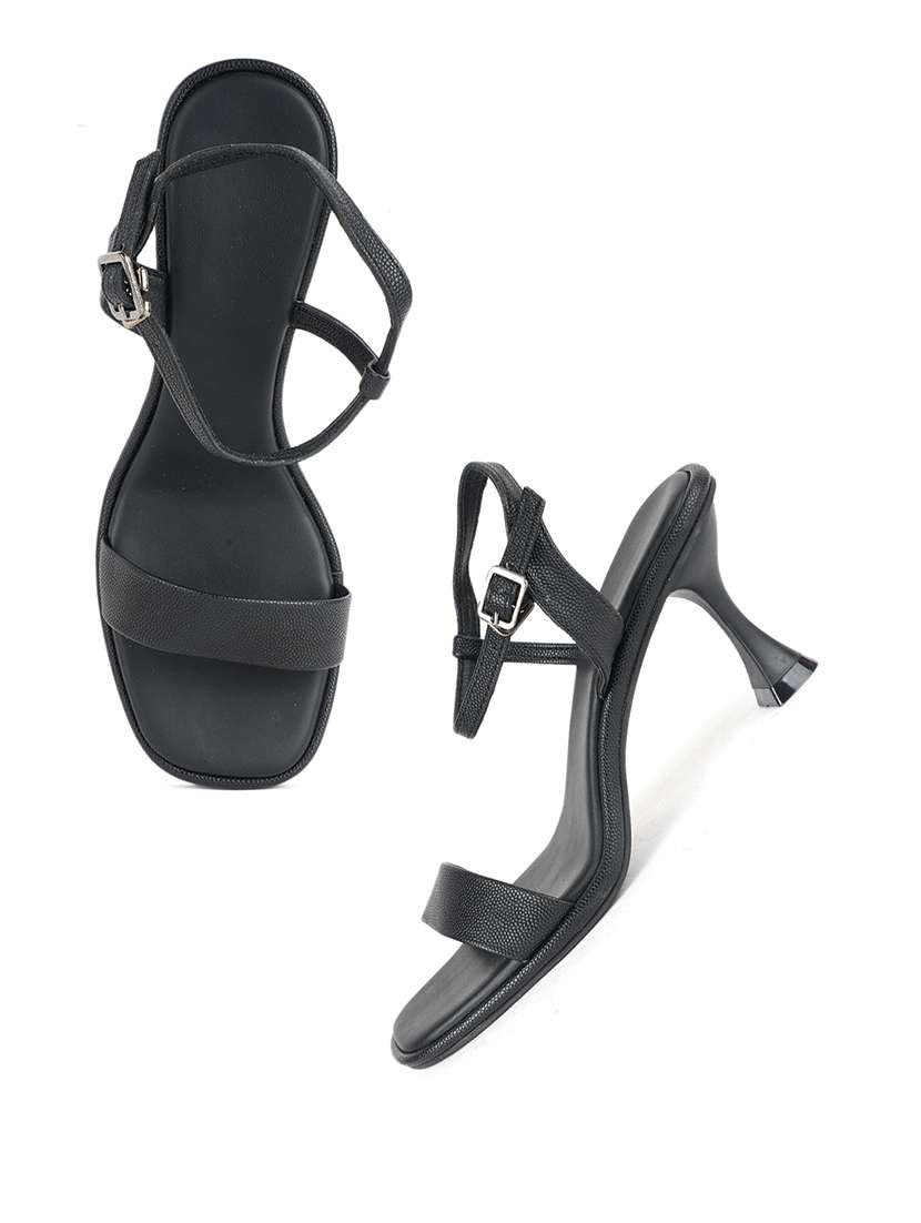 women solid back strap sandals - 22341130 -  Standard Image - 1