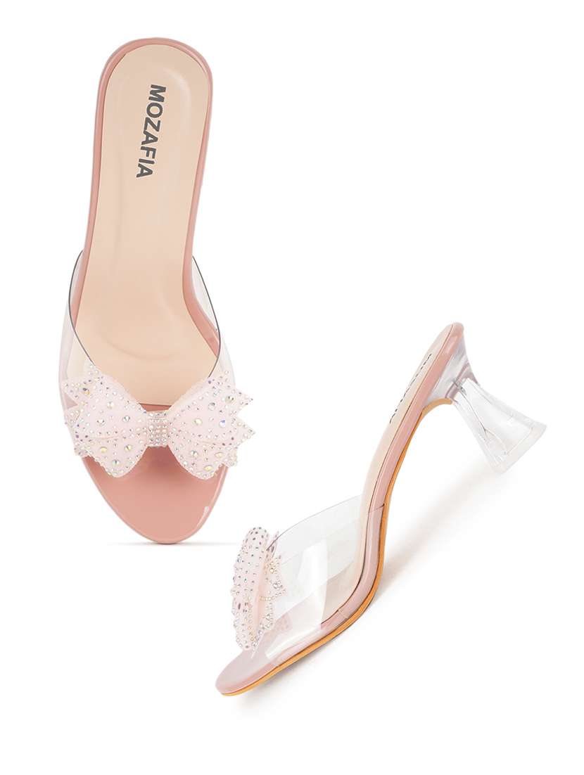 women solid slip on sandals - 22341133 -  Standard Image - 1