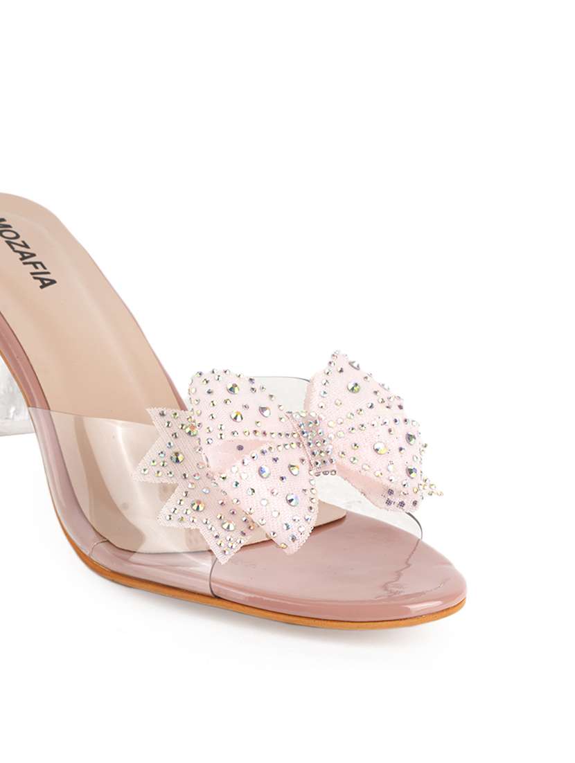 women solid slip on sandals - 22341133 -  Standard Image - 4