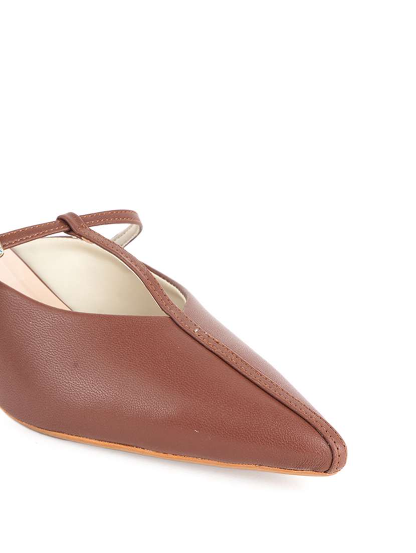 Women Solid Slip On Mules - 22341152 -  Standard Image - 4