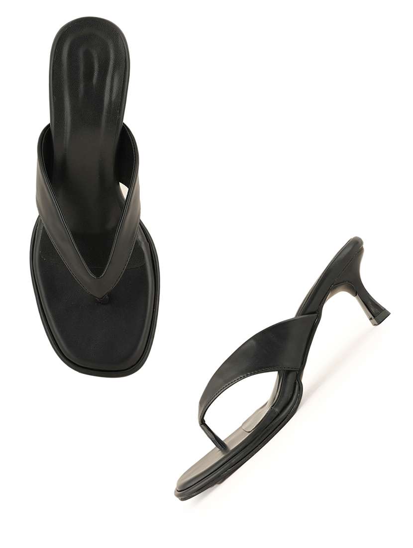 women solid slip on sandals - 22341186 -  Standard Image - 1