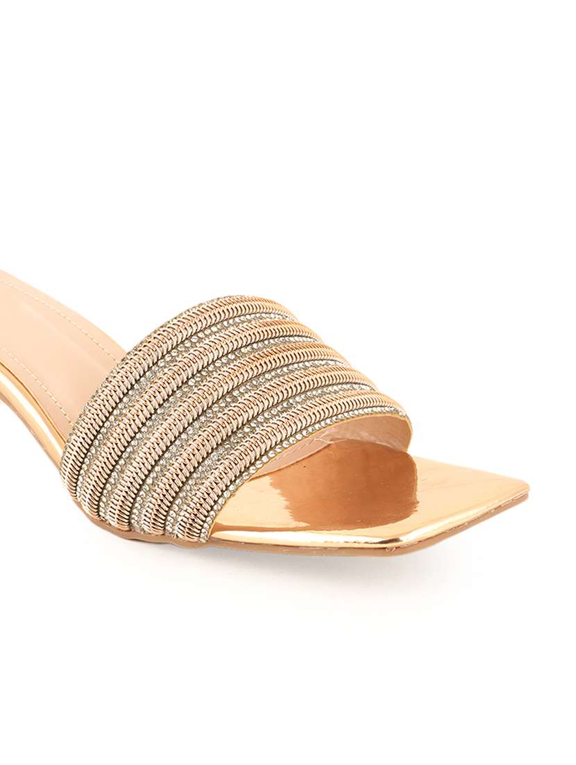 women embellished slip on flat sandals - 22341195 -  Standard Image - 4