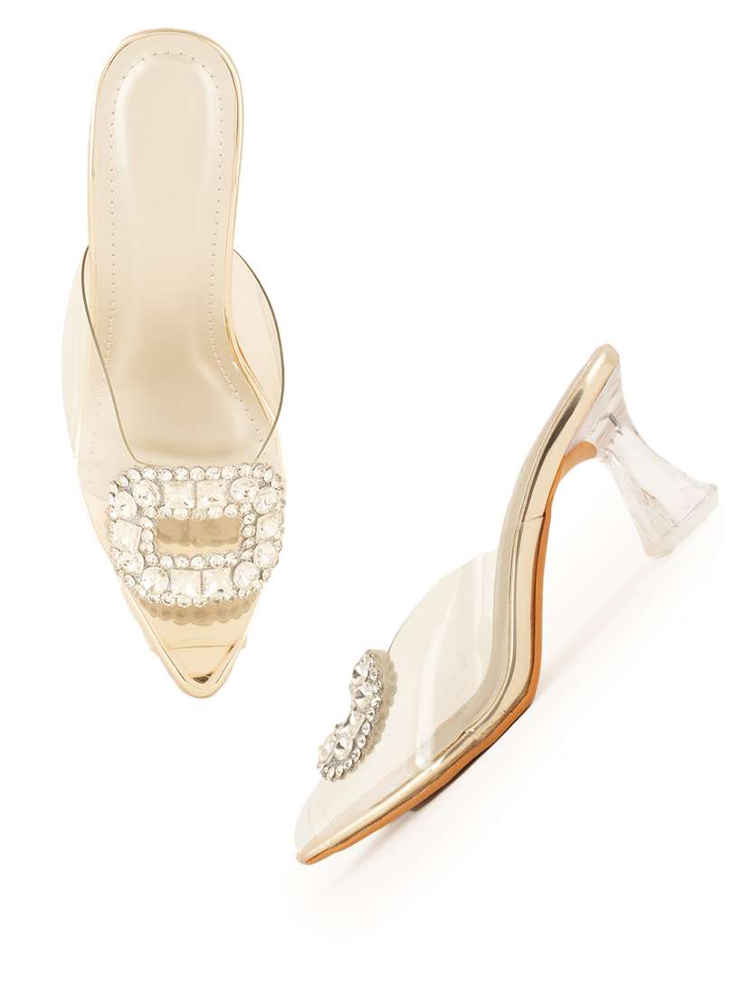 women embellished slip on flat sandals - 22341196 -  Standard Image - 1