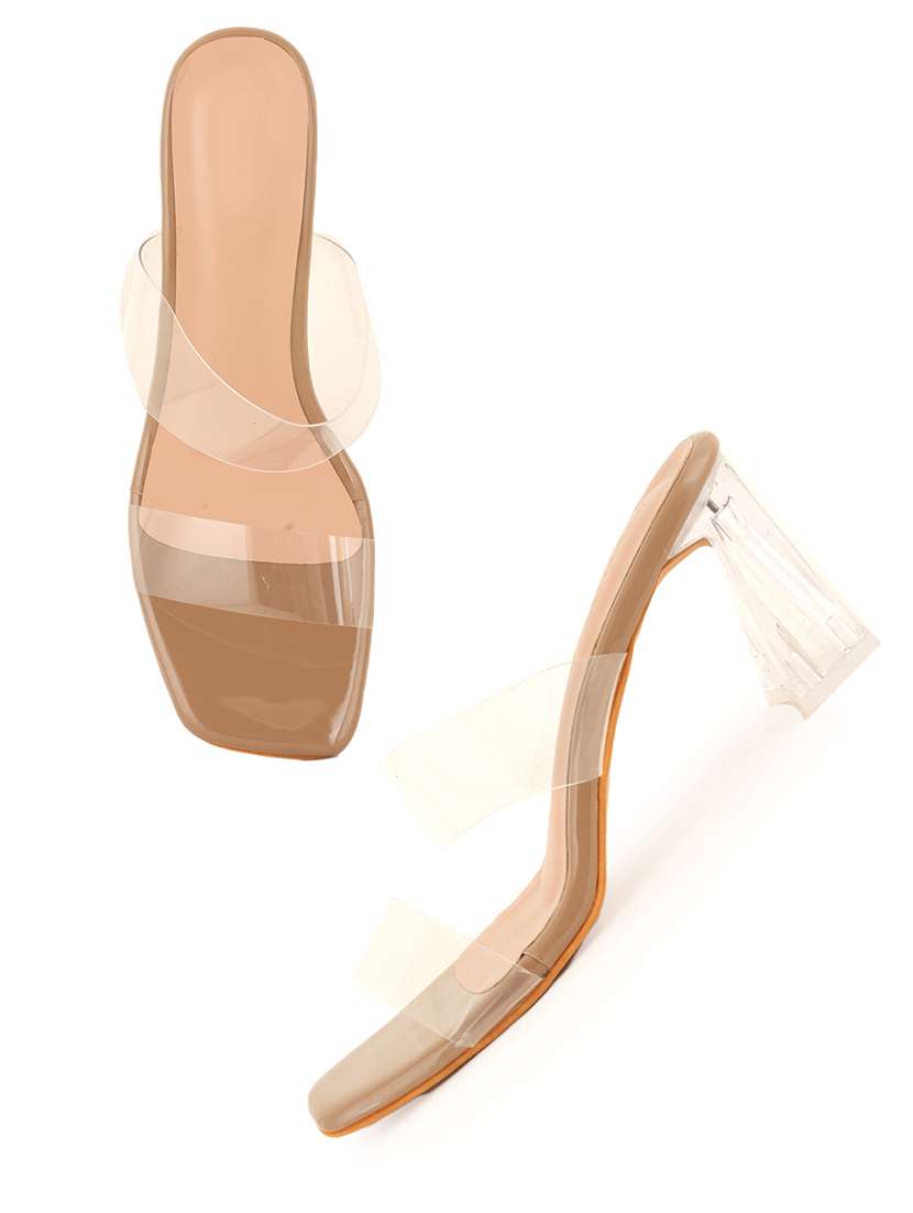 women solid slip on sandals - 22341198 -  Standard Image - 1