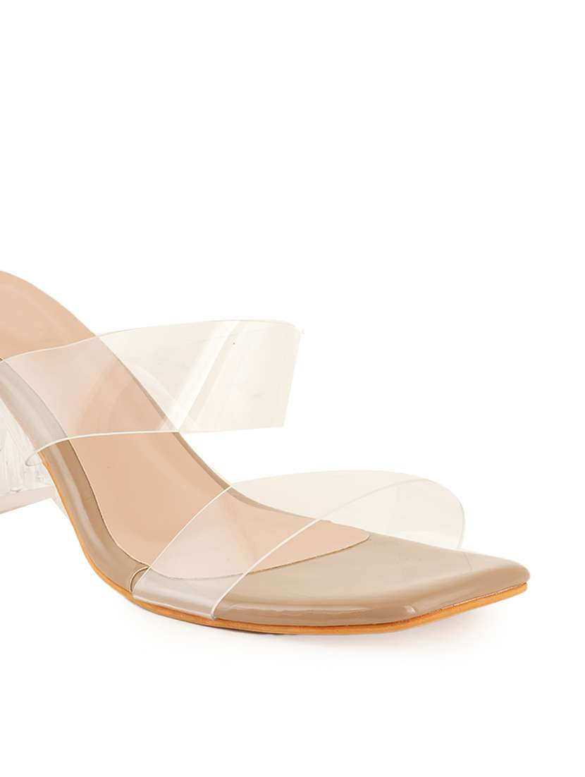 women solid slip on sandals - 22341198 -  Standard Image - 4