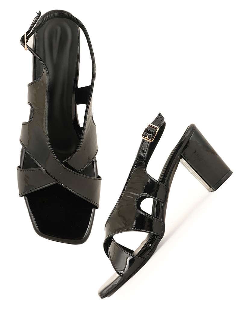 Women Solid Back Strap Sandals - 22341211 -  Standard Image - 1