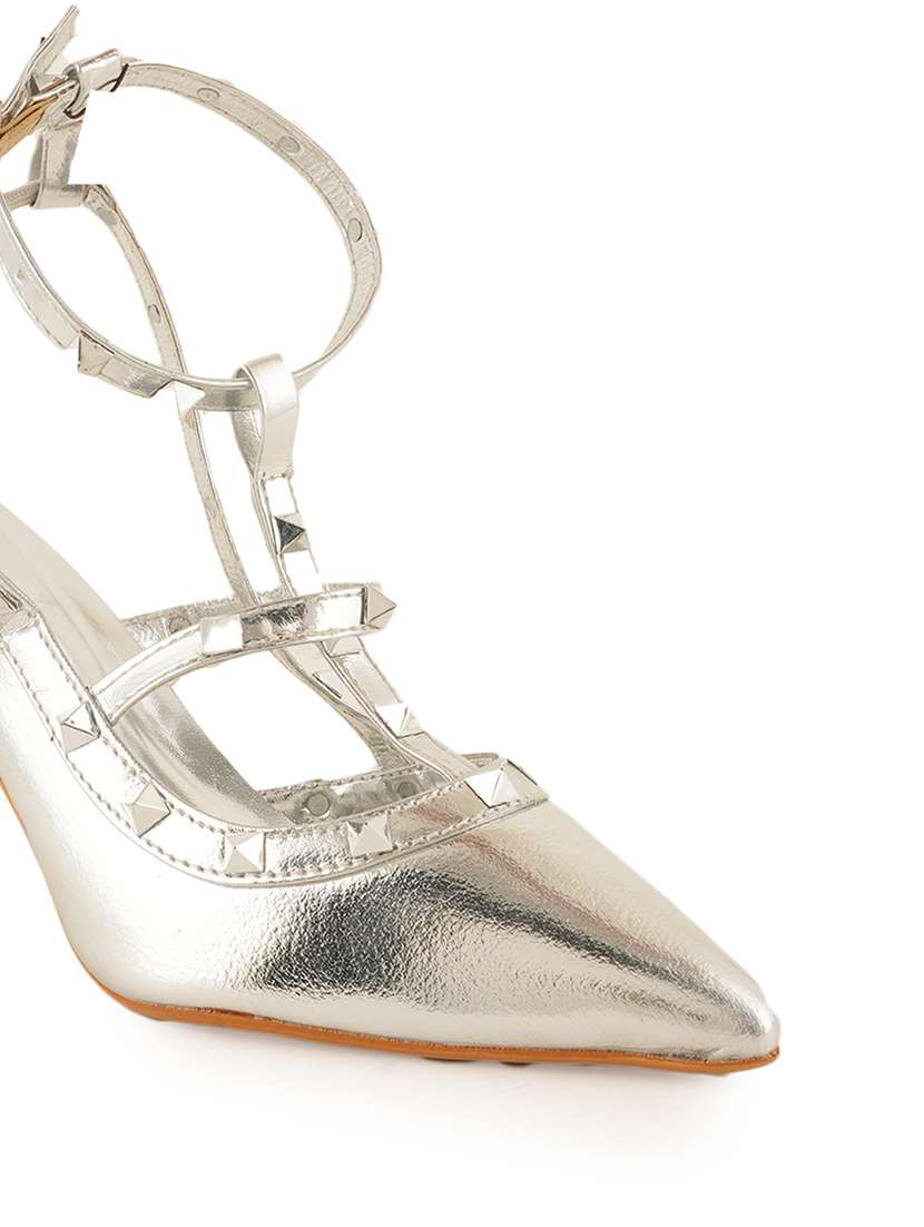 women embellished ankle strap sandals - 22341213 -  Standard Image - 4