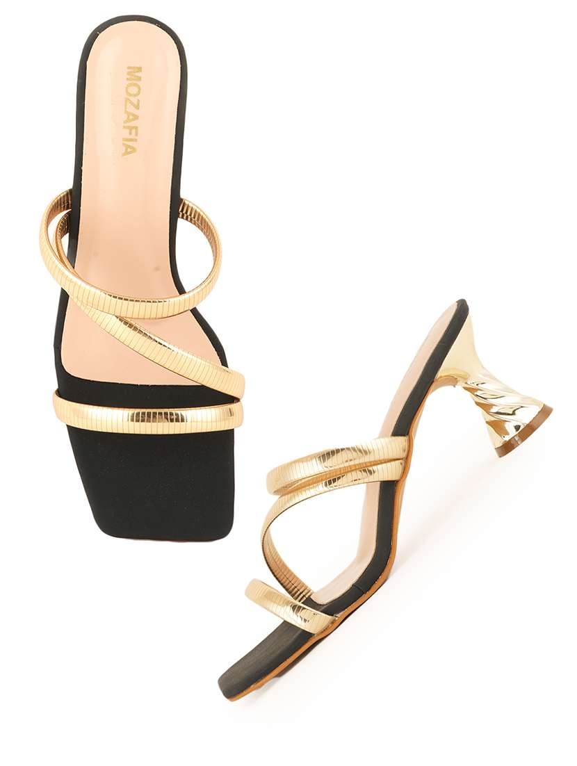 women solid slip on sandals - 22341221 -  Standard Image - 1