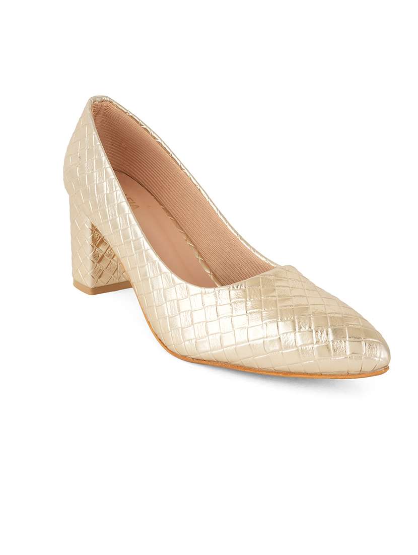 women textured slip on pump - 22341225 -  Standard Image - 1