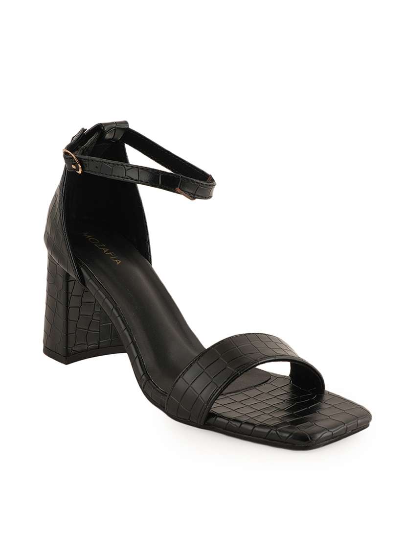 women solid ankle strap sandals - 22341251 -  Standard Image - 1