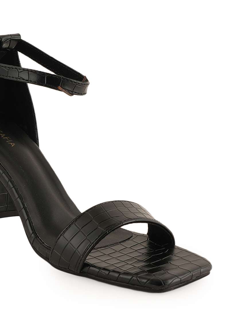 women solid ankle strap sandals - 22341251 -  Standard Image - 4