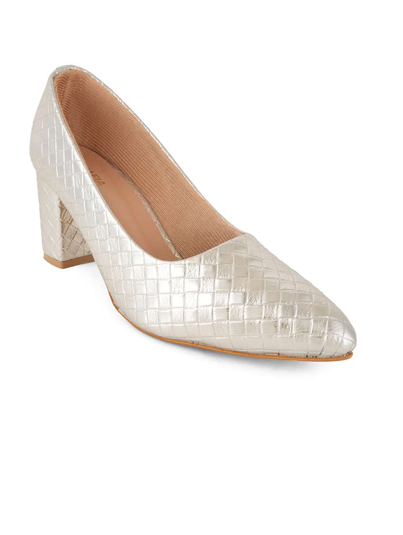 women textured slip on pump - 22341260 -  Standard Image - 1
