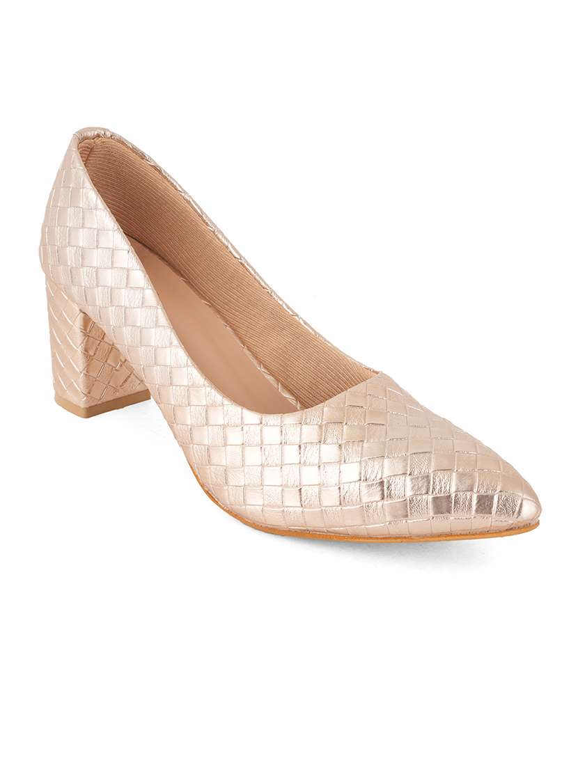 women textured slip on pump - 22341261 -  Standard Image - 1