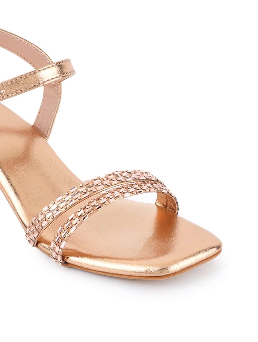women embellished back strap sandals - 22341294 -  Standard Image - 4