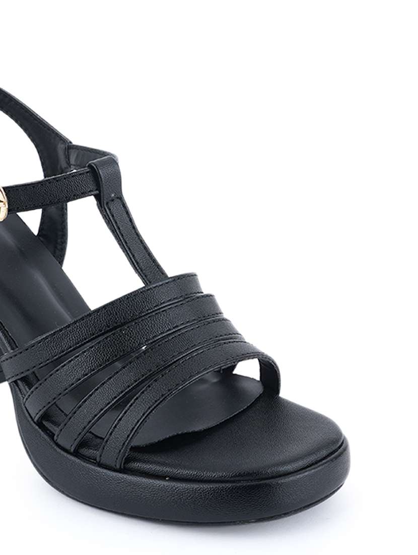 Women Solid Ankle Strap Sandals - 22341347 -  Standard Image - 4