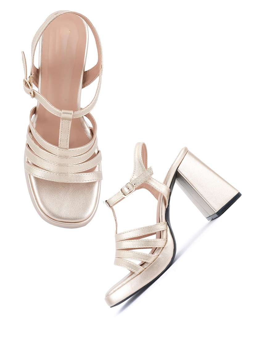 women solid ankle strap sandals - 22341348 -  Standard Image - 1