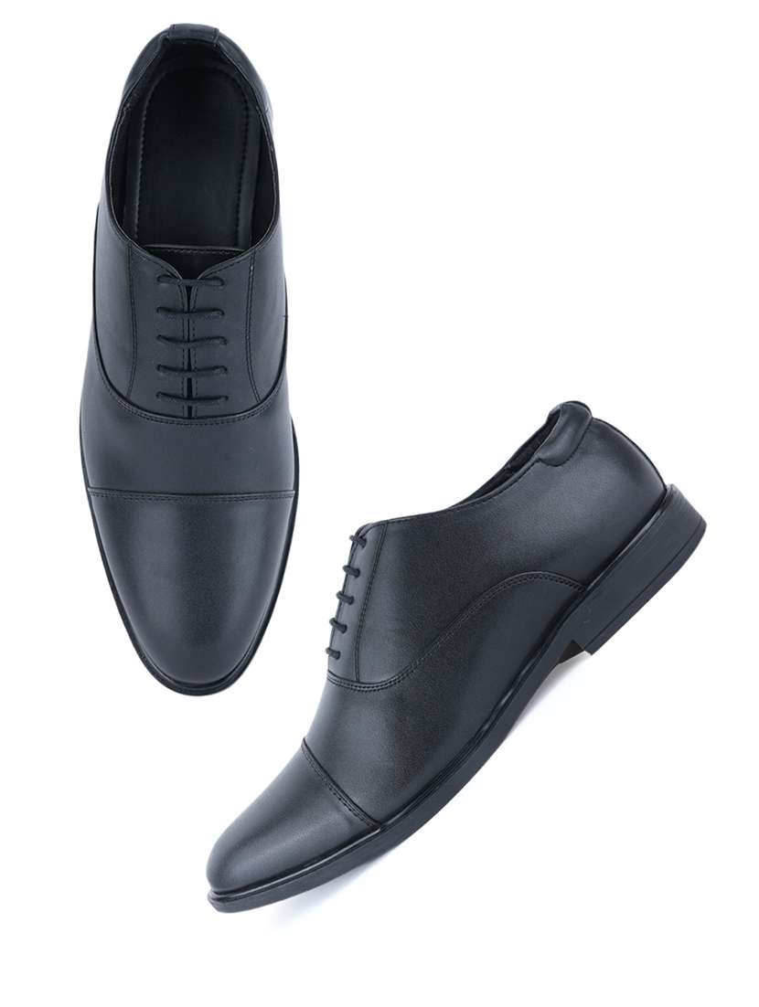 men solid lace up oxford - 22341382 -  Standard Image - 1