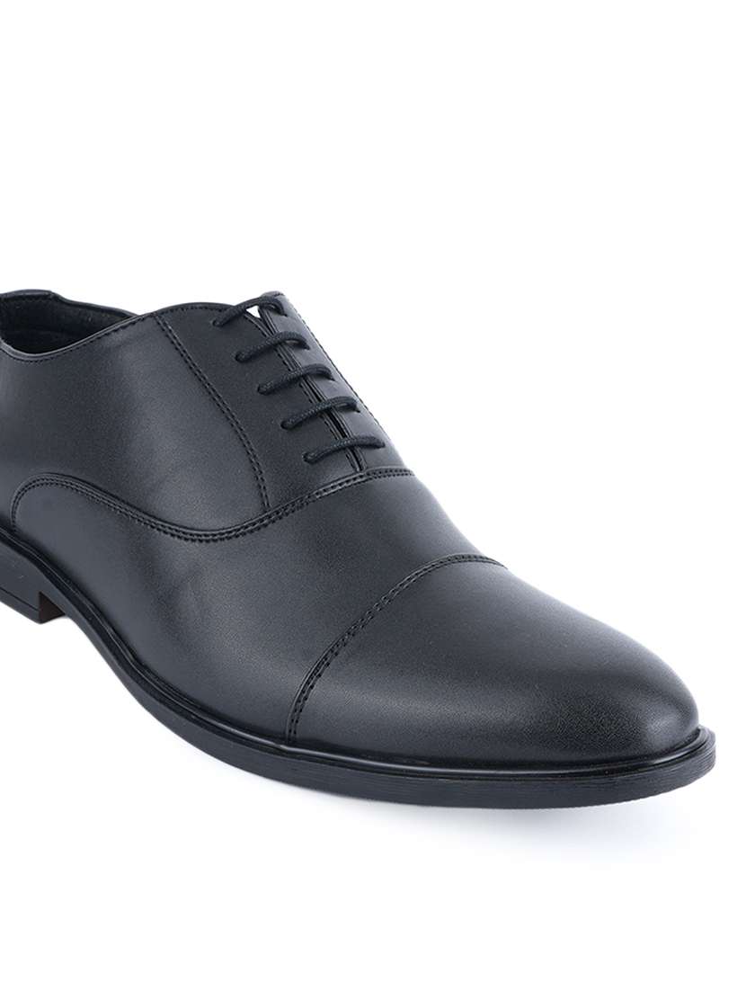 men solid lace up oxford - 22341382 -  Standard Image - 4