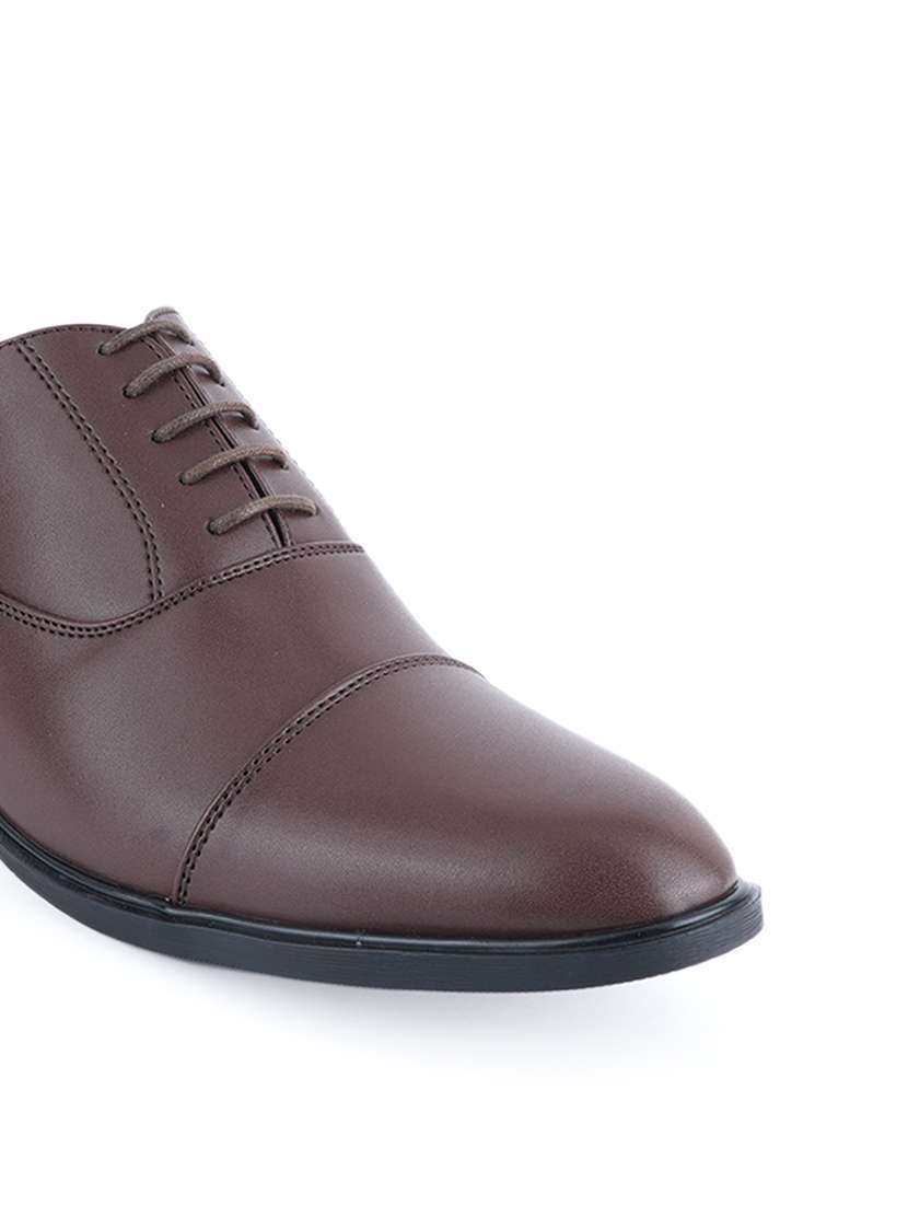 men solid lace up oxford - 22341383 -  Standard Image - 4