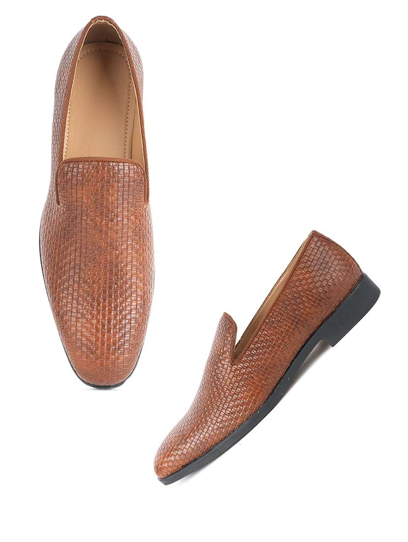 men tan slip on loafer - 22341385 -  Standard Image - 1