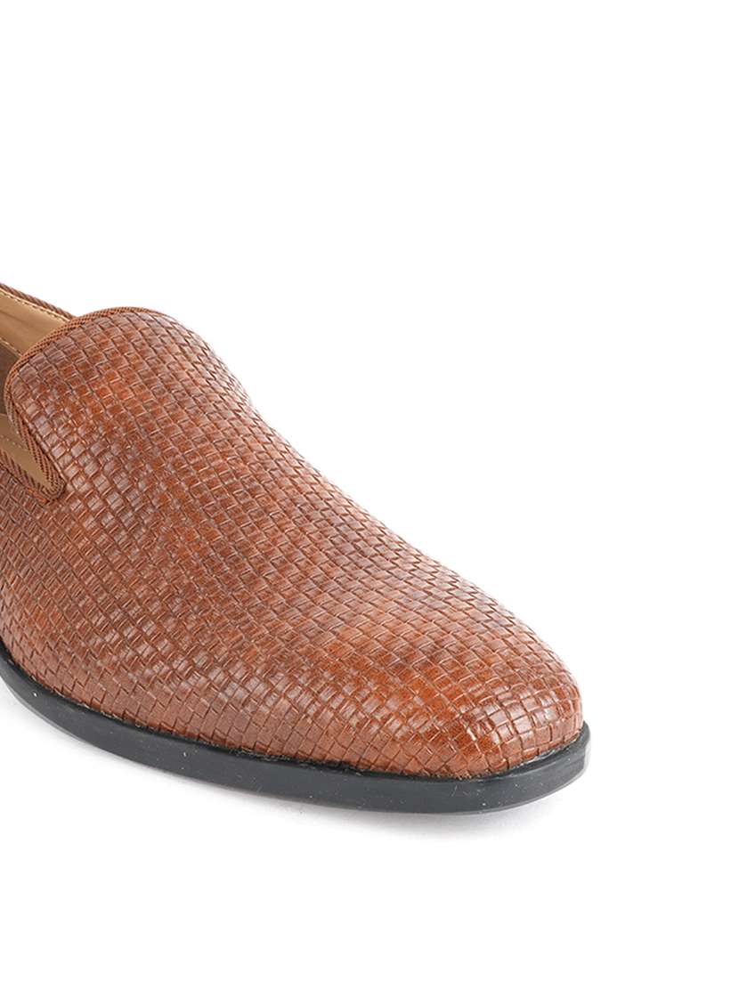 men tan slip on loafer - 22341385 -  Standard Image - 4