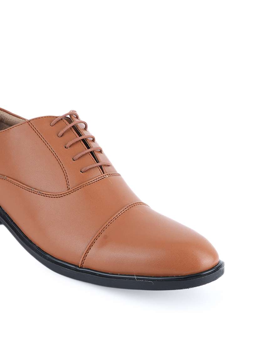 men solid lace up oxford - 22341386 -  Standard Image - 4