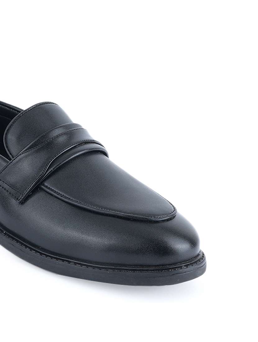 men black slip on loafer - 22341395 -  Standard Image - 4