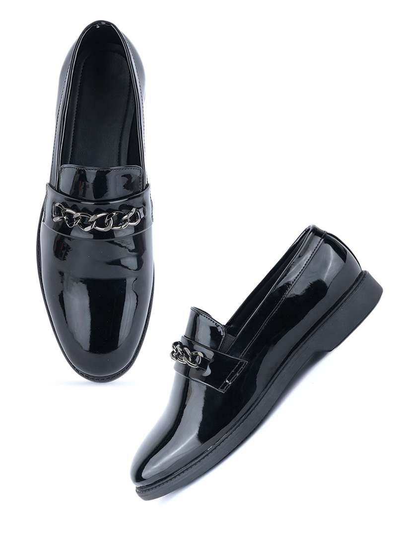 men black slip on horsebit loafer - 22341396 -  Standard Image - 1