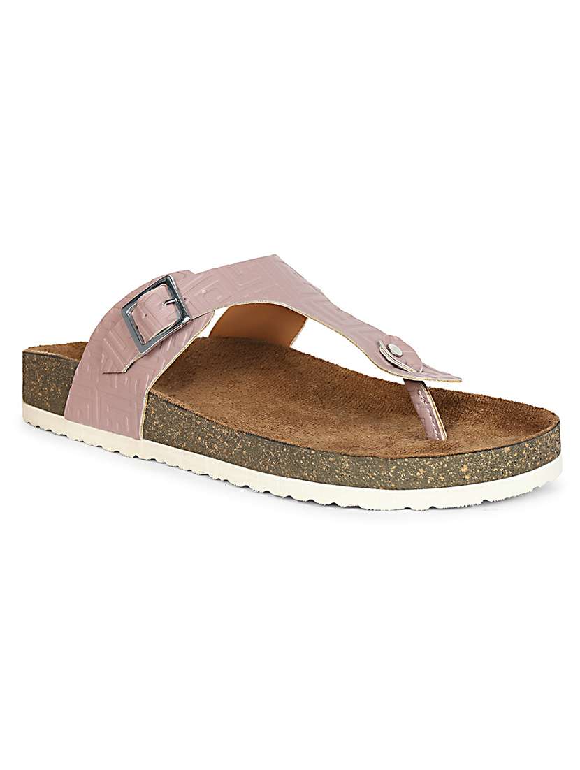 women solid slip on flat sandal - 22341502 -  Standard Image - 4