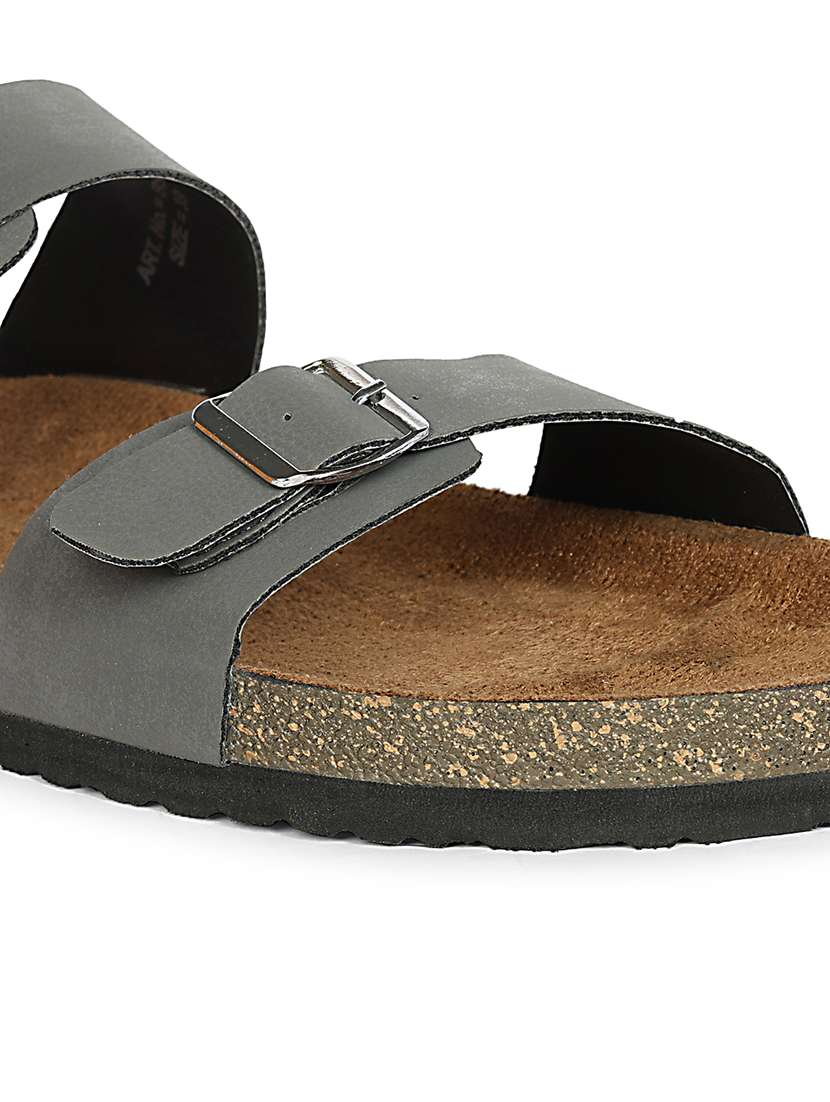 Women Solid Slip On Flat Sandal - 22341503 -  Standard Image - 4