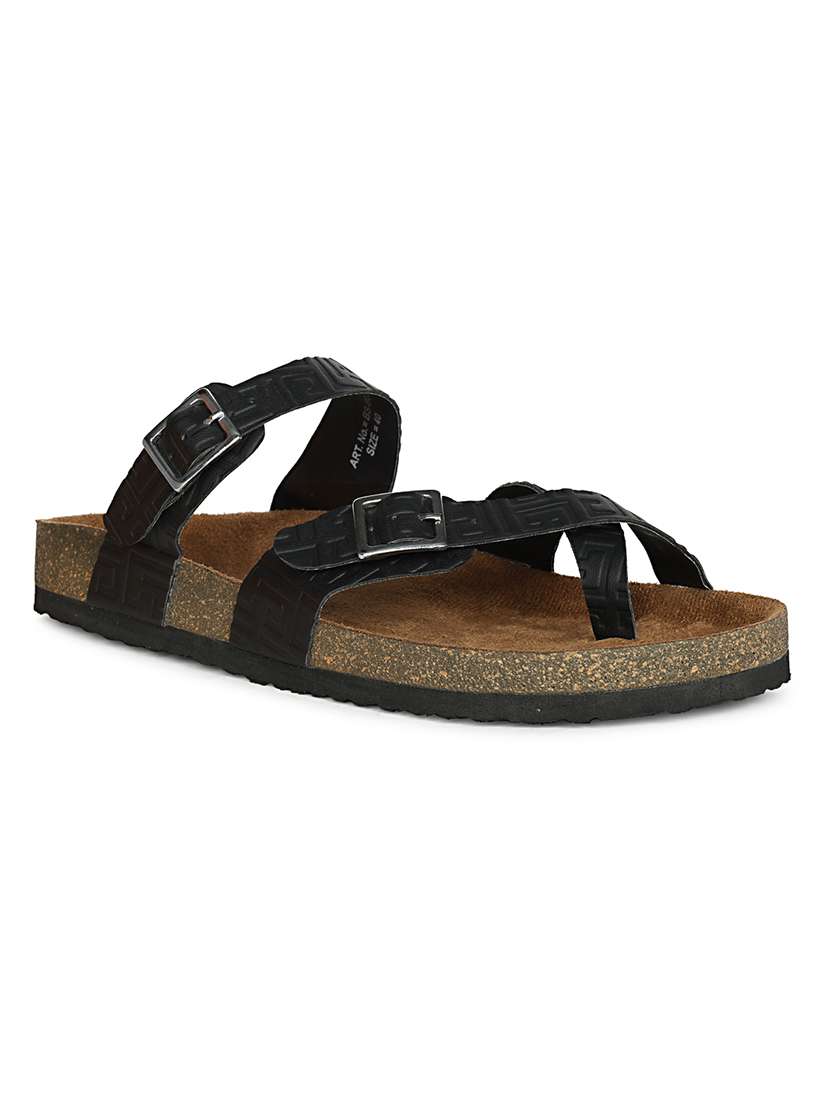 women solid slip on flat sandal - 22341514 -  Standard Image - 4