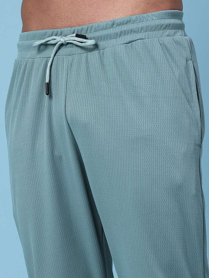 men solid mid rise track pant - 22341678 -  Standard Image - 1