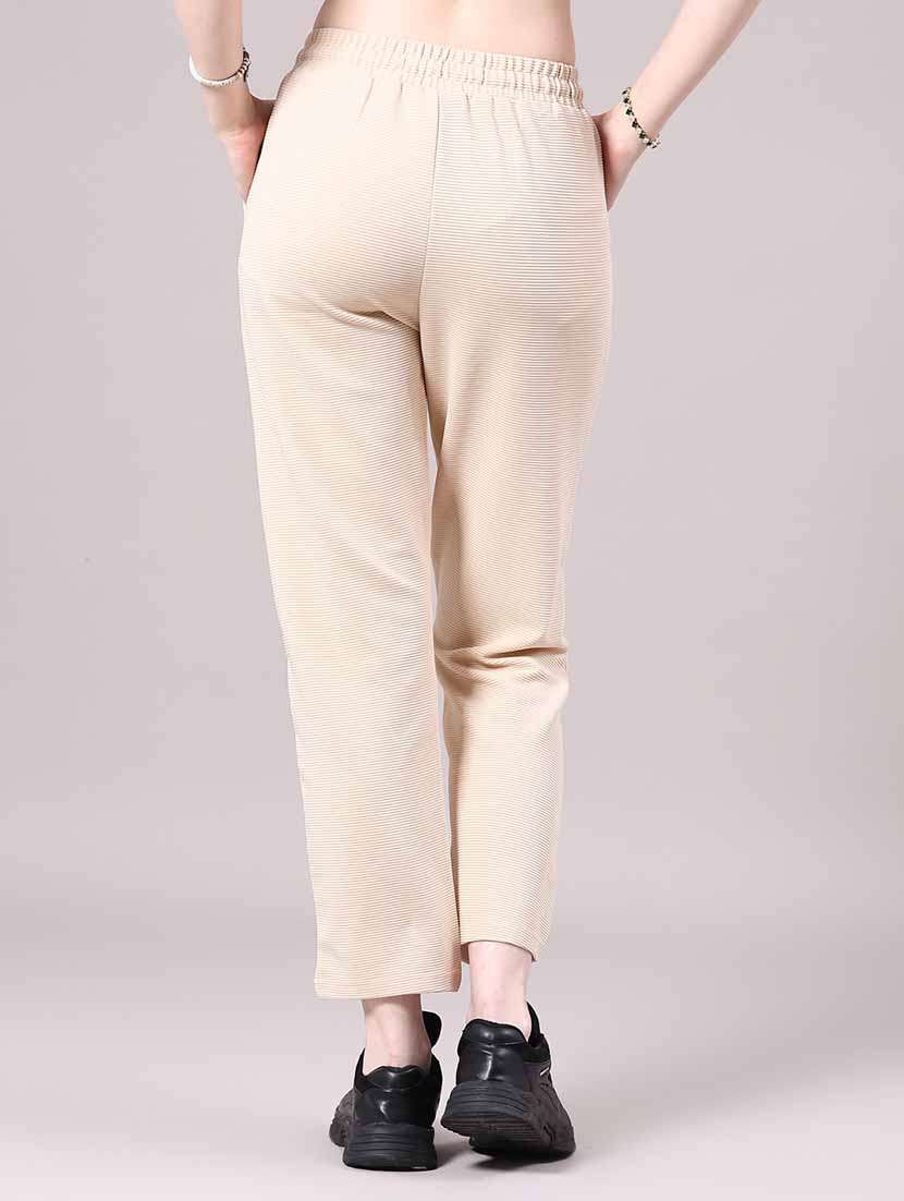women self design mid rise track pant - 22341778 -  Standard Image - 4