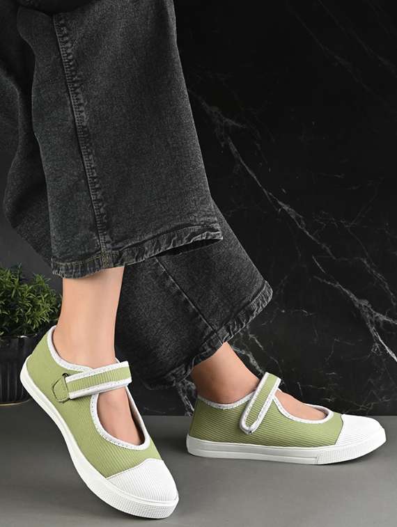 women solid mary jane casual shoe - 22341996 -  Standard Image - 1