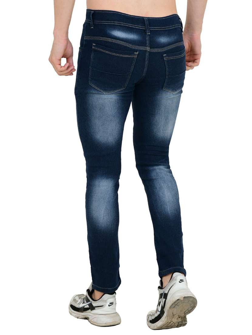 men washed mid rise full length jeans - 22343062 -  Standard Image - 1