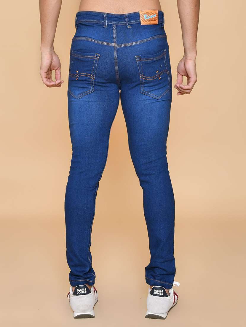 men washed mid rise full length jeans - 22343092 -  Standard Image - 1