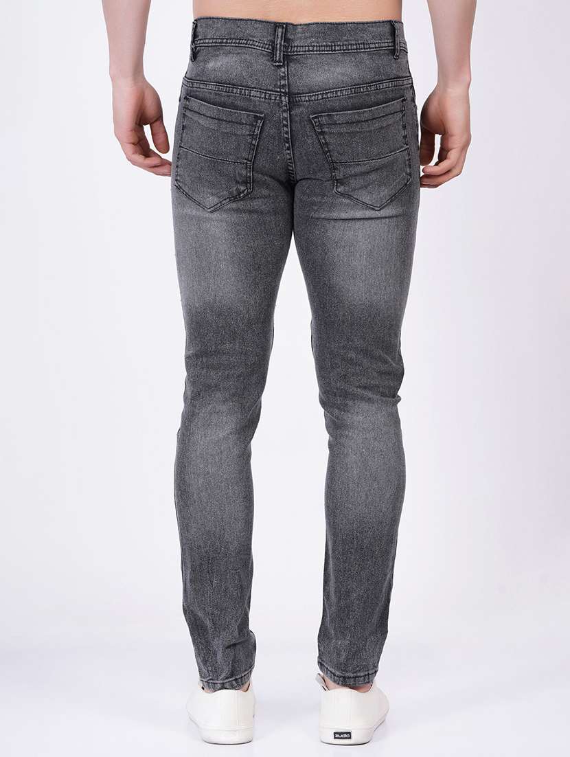 men washed mid rise full length jeans - 22343171 -  Standard Image - 1