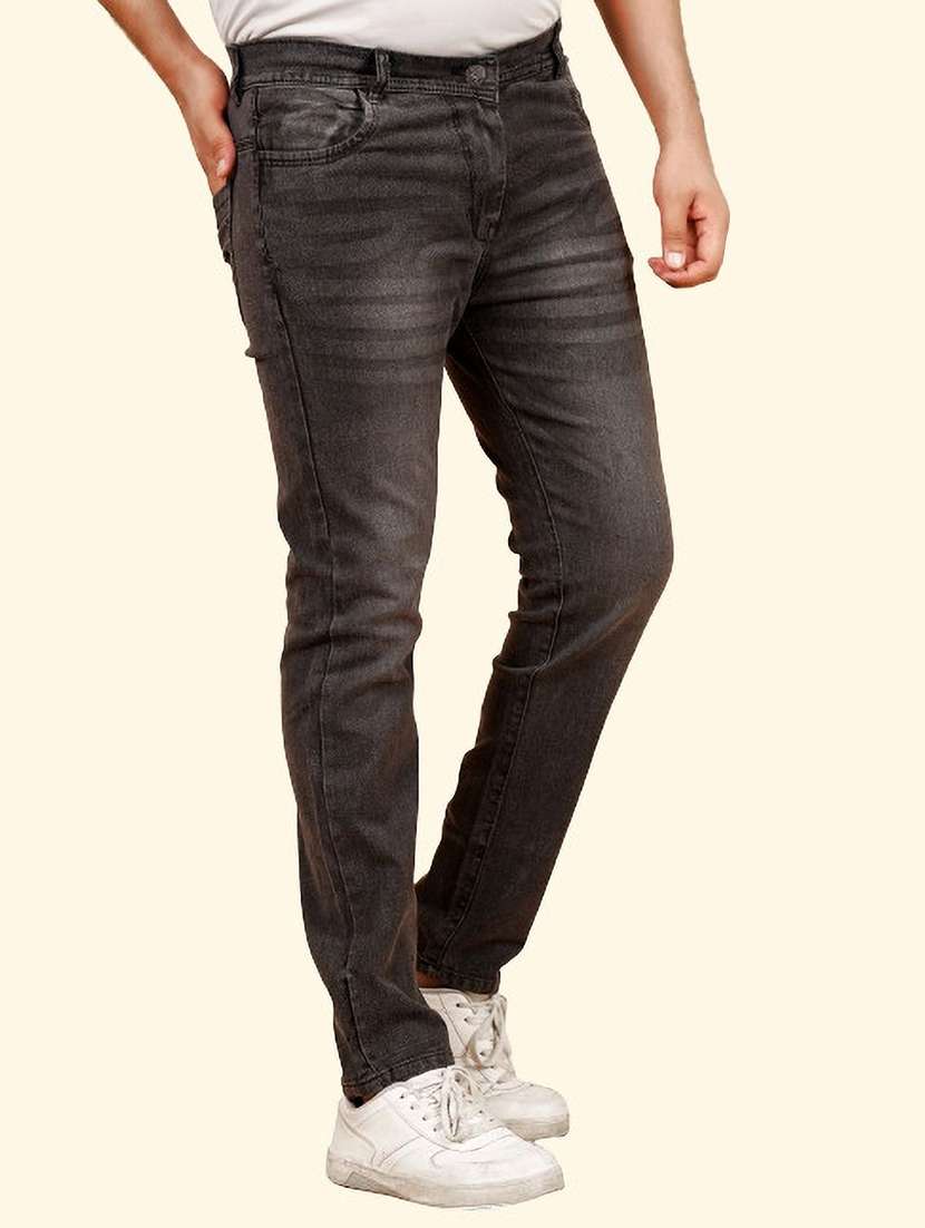 men washed mid rise full length jeans - 22343183 -  Standard Image - 1