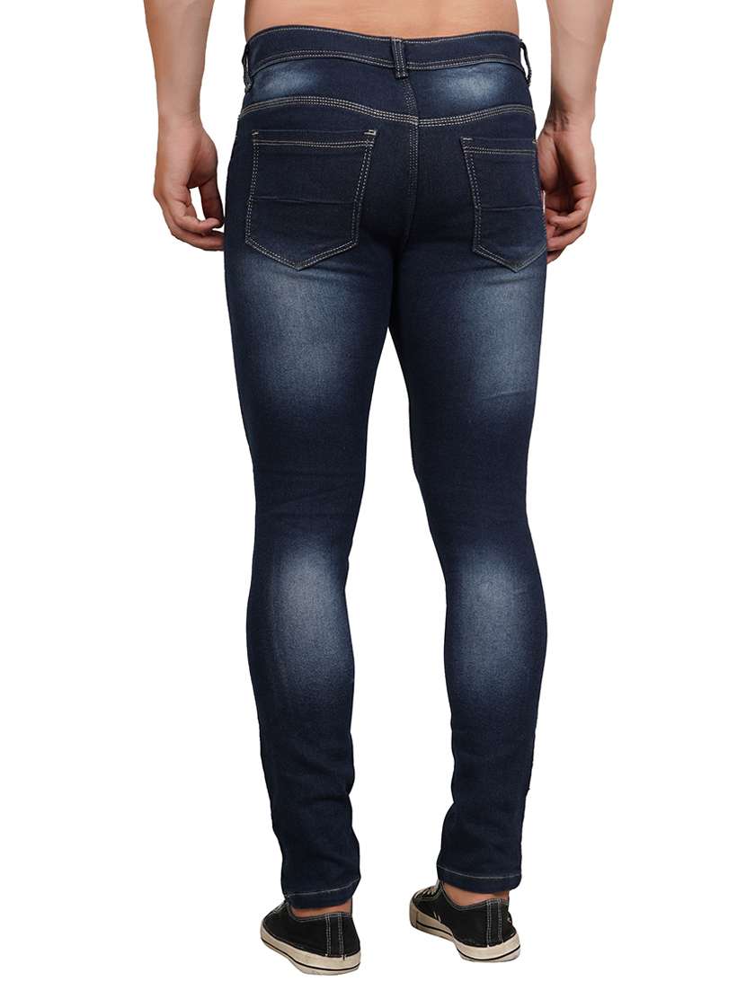 men washed mid rise full length jeans - 22343398 -  Standard Image - 1