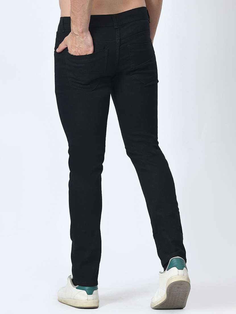 men slash knee mid rise full length jeans - 22343502 -  Standard Image - 1