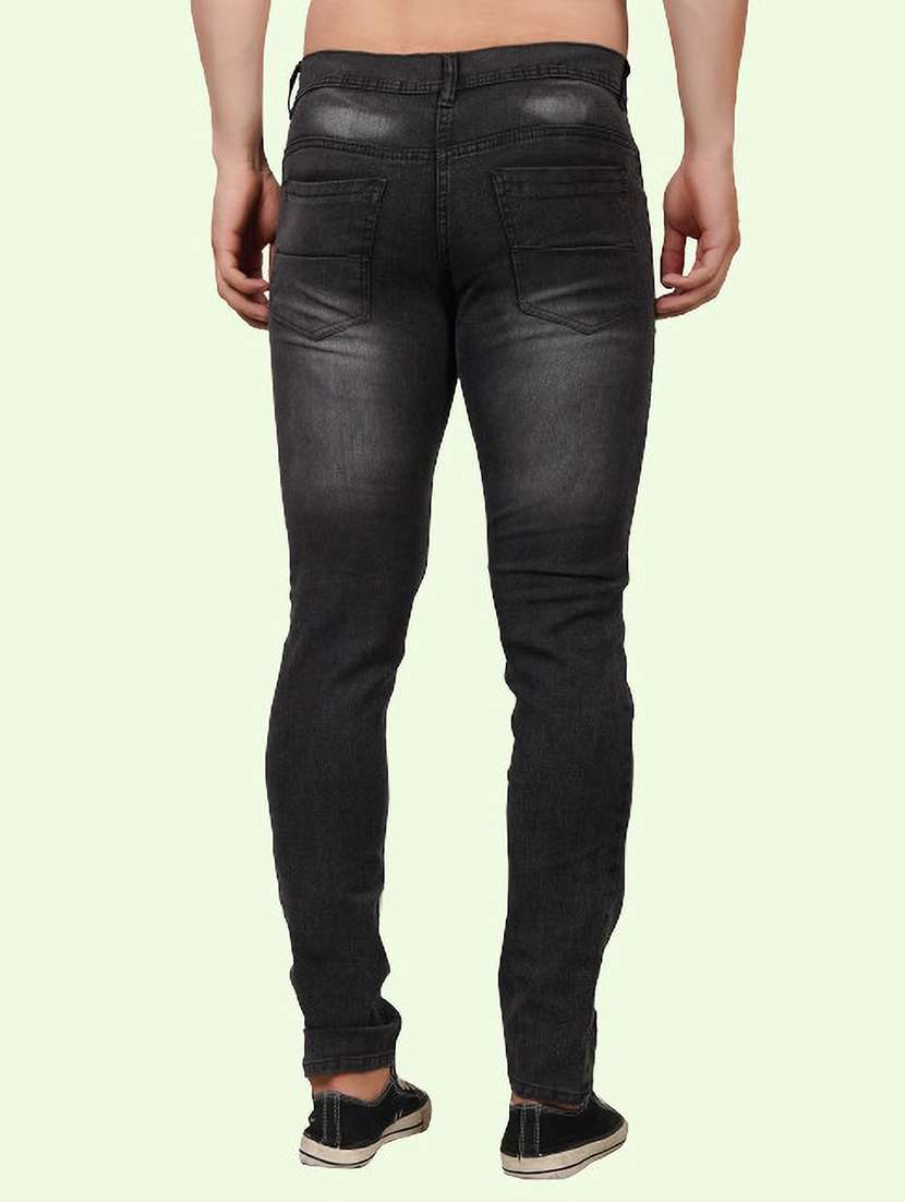 men washed mid rise full length jeans - 22343591 -  Standard Image - 1