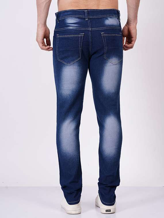 men washed mid rise slim fit jeans  - 22343781 -  Standard Image - 1