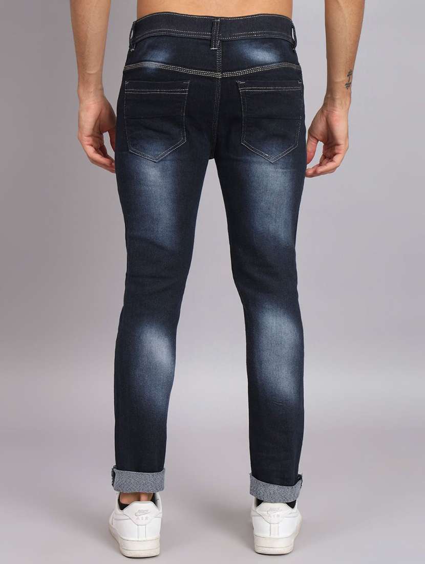 men washed mid rise full length jeans - 22343782 -  Standard Image - 1