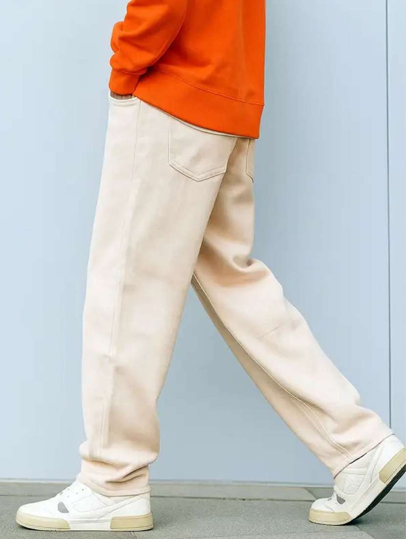 men palin mid rise full length denim jeans - 22343864 -  Standard Image - 1