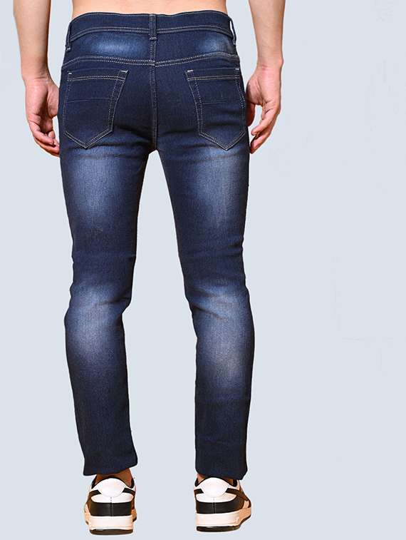 men distress mid rise full length jeans - 22344071 -  Standard Image - 1