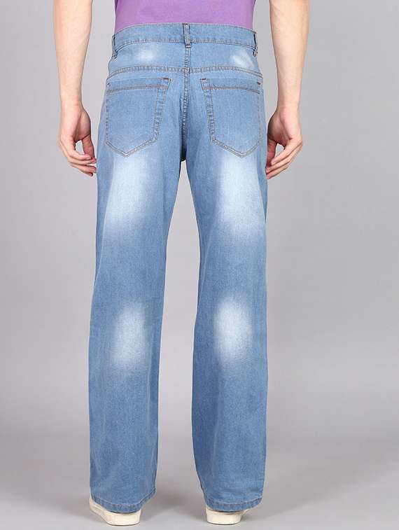 men washed mid rise full length jeans - 22344234 -  Standard Image - 1