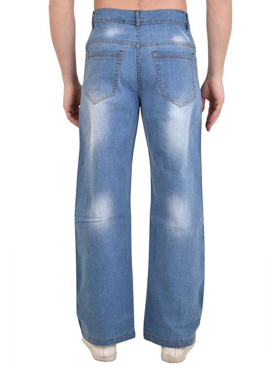 men washed mid rise full length jeans - 22344288 -  Standard Image - 1