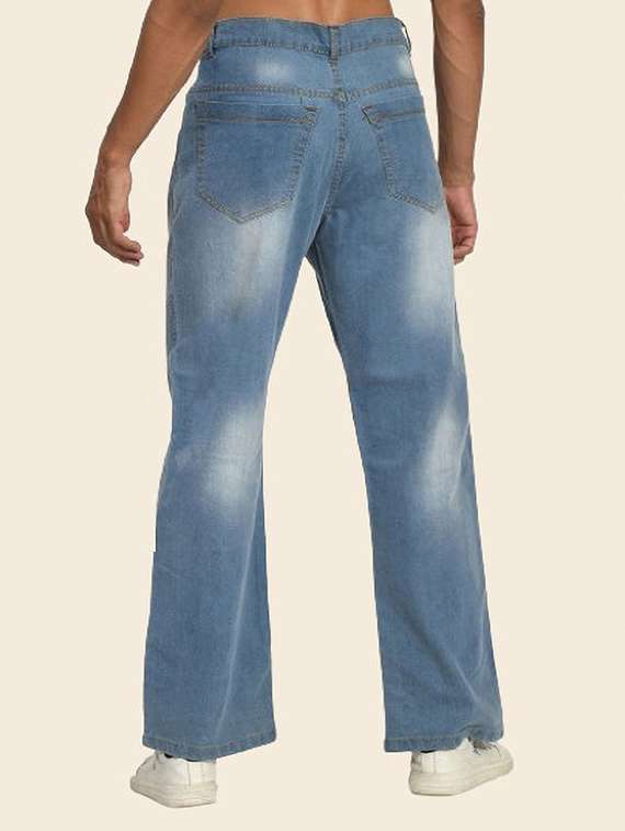 men washed mid rise full length jeans - 22344311 -  Standard Image - 1