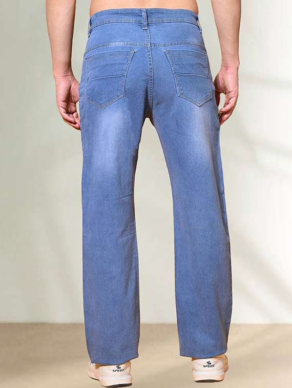men washed mid rise full length jeans - 22344333 -  Standard Image - 1
